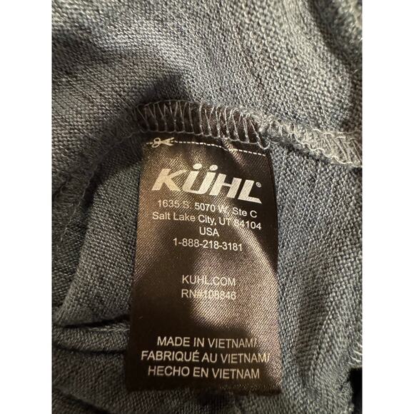 Kuhl Women's Lea Blue Drawstring Pullover Medium - Picture 6 of 8